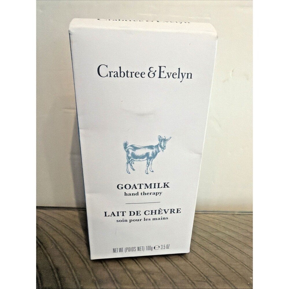 Crabtree & Evelyn Goatmilk Hand Therapy 3.5 oz NIB
